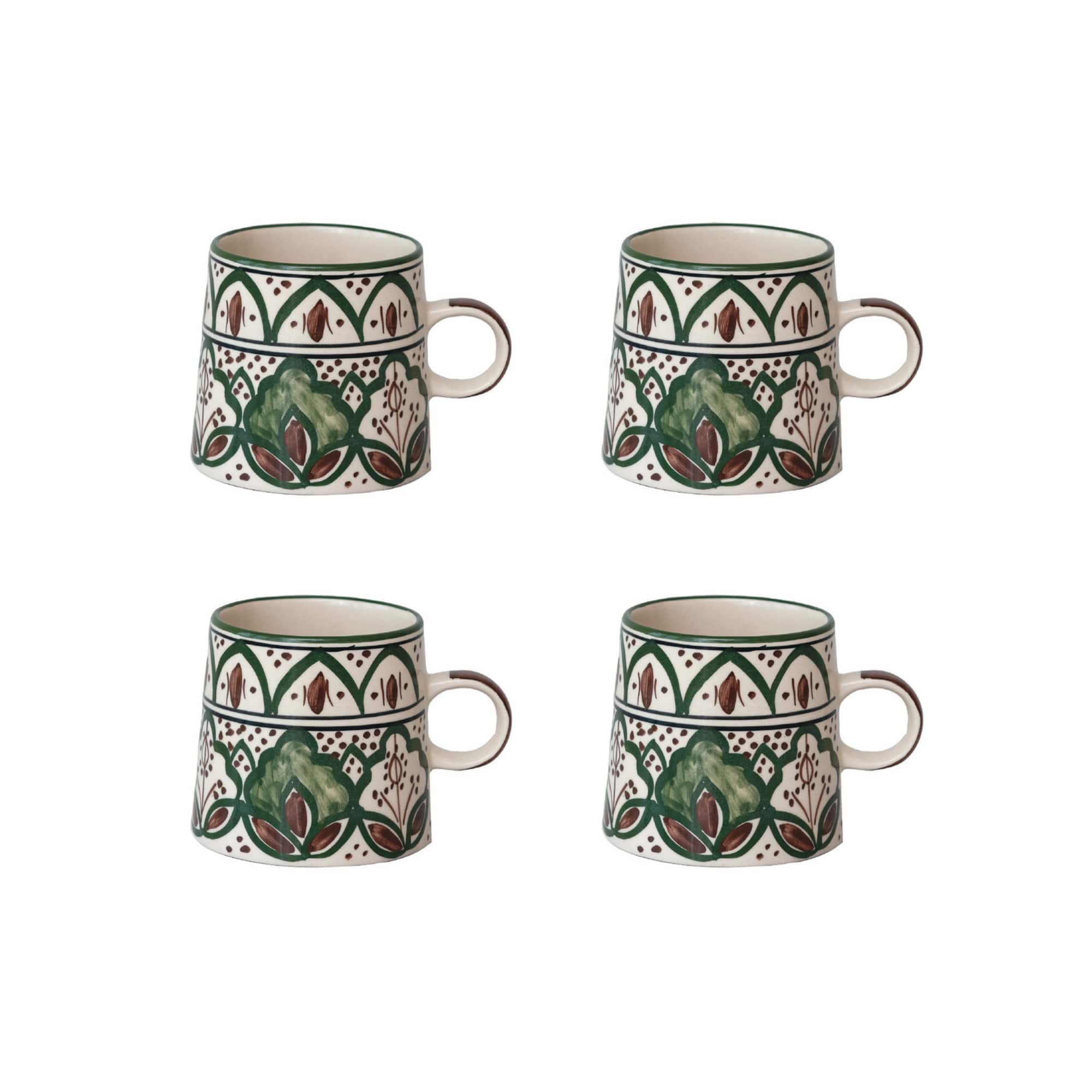 Hello Honey® 3.75" Round Botanical Bliss Stoneware Mug